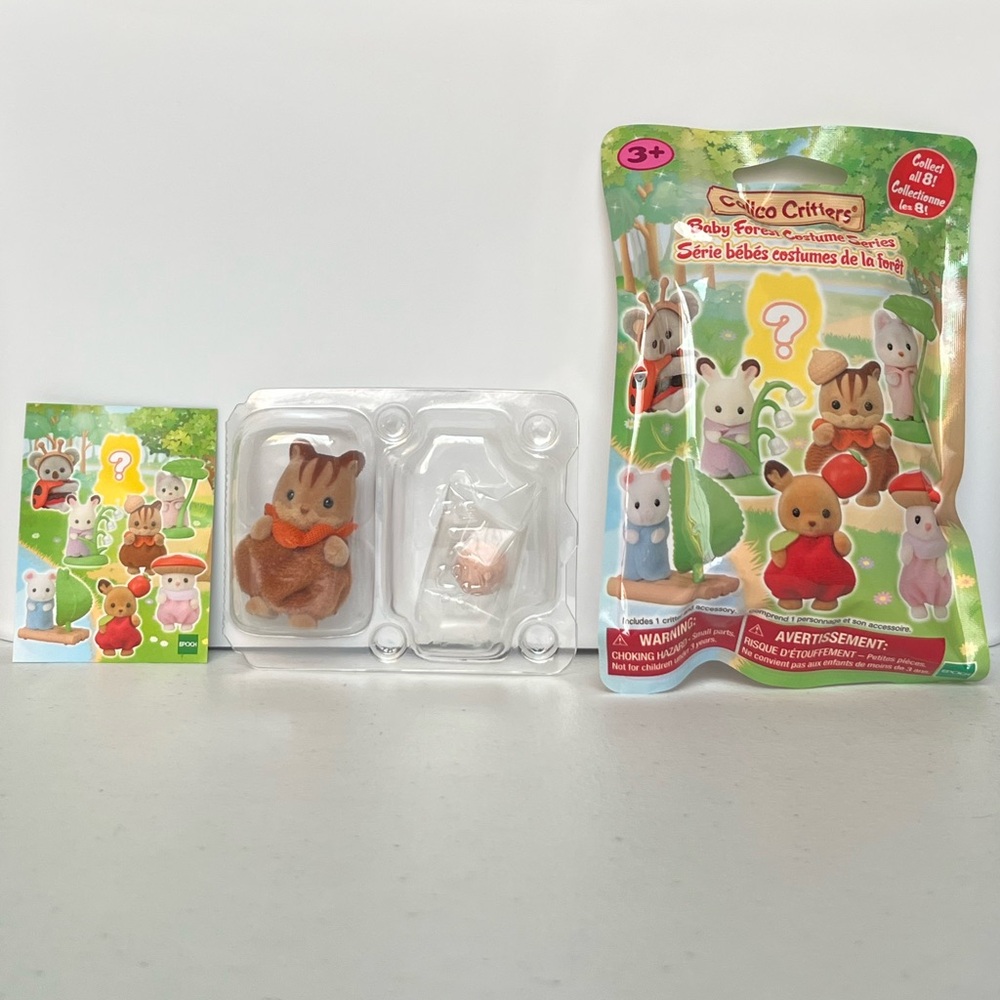Calico Critters Baby Forest Costume, Ambrose the Squirrel